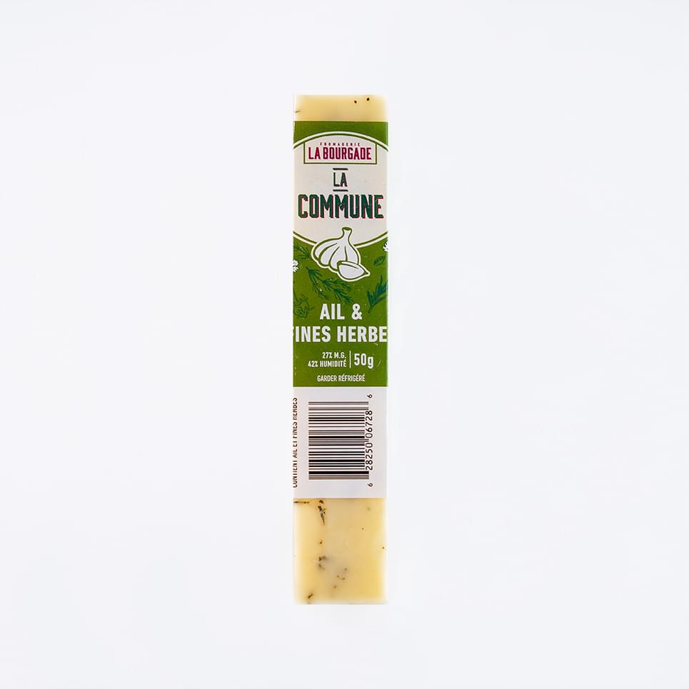 Cheddar à l’ail et aux fines herbes