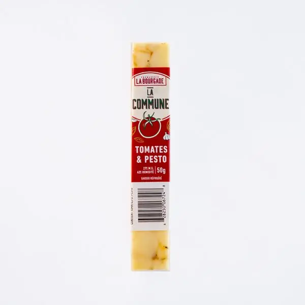 Cheddar aux tomates et pesto